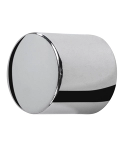 2 POMOLI TAPPO CROMO TERMINALE PER TUBO TENDE DIAMETRO 20 MM
